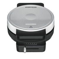 Rommelsbacher Máquina de gofres WA 850, Gofrera negro/Plateado