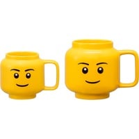 Room Copenhagen Taza de cerámica LEGO Boy, grande amarillo