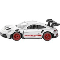 SIKU Porsche 911 GT3 RS Modelo a escala de coche deportivo, Automóvil de construcción Modelo a escala de coche deportivo, Porsche 911 GT3 RS, Metal, Plástico, Puerta, Blanco, 33 mm