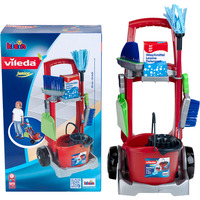 Theo Klein Vileda - Carro de limpieza, Electrodomésticos para niños 