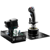 Thrustmaster Hotas Warthog MKII, Hotas (mando más palanca de control) negro/Plateado