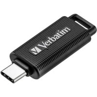 Verbatim Store 'n' Go unidad flash USB 32 GB USB Tipo C 3.2 Gen 1 (3.1 Gen 1) Negro, Lápiz USB negro/Gris, 32 GB, USB Tipo C, 3.2 Gen 1 (3.1 Gen 1), Deslizar, 4 g, Negro