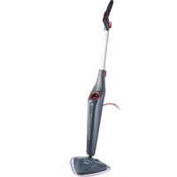 Vileda Limpiador a vapor Steam Plus Pro Compact, Limpiador de vapor negro/Rojo