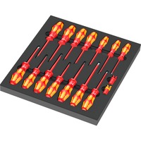 Wera Inserto de espuma juego de destornilladores VDE 1, 16 piezas negro/Gris