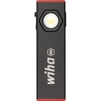 Wiha Linterna de mano 800 lm, Luz de trabajo negro