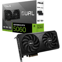 ASUS GeForce RTX 5060 DUAL OC EVO Edition 8GB, Tarjeta gráfica negro