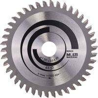 Bosch 2 608 641 195 hoja de sierra circular 13 cm 1 pieza(s) Multi, 13 cm, 2 cm, 1,4 mm, 2 mm, HLTG (dentado trapezoidal)