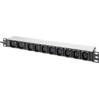 Digitus DN-95427, Regleta negro/Aluminio