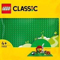 LEGO Classic Base Verde, Juegos de construcción verde, Juego de construcción, 4 año(s), Plástico, 1 pieza(s), 111 g