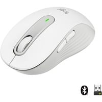 Logitech Signature M650, Ratón blanco, mano derecha, Óptico, Bluetooth, 4000 DPI, Blanco