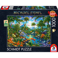 Schmidt Spiele Michael Fishel: Paraíso isleño, Puzzle 