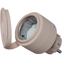 Shelly Wave Outdoor Plug S LR, Enchufe beige
