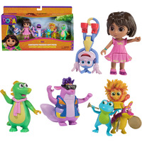 Spin Master DORA LA EXPLORADORA - Pack Amigos Fantásticos de Dora, 7 Figuras: Dora, Botas, Tico, Isa y el Trío Fiesta - 6073738 - Juguetes Niña 3 años + - Regalo Niña 3 años + - Juegos Infantiles, Muñecos DORA LA EXPLORADORA - Pack Amigos Fantásticos de Dora, 7 Figuras: Dora, Botas, Tico, Isa y el Trío Fiesta - 6073738 - Juguetes Niña 3 años + - Regalo Niña 3 años + - Juegos Infantiles, 3 año(s), Multicolor