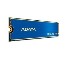 ADATA LEGEND 700 512 GB M.2 PCI Express 3.0 NVMe 3D NAND, Unidad de estado sólido azul/Dorado, 512 GB, M.2, 2000 MB/s