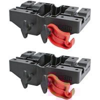 BESSEY Soporte multifuncional grande STE-MH-SET negro/Rojo