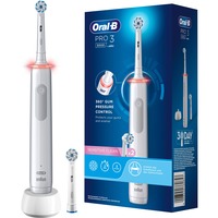 Braun Oral-B Pro 3 3000 Sensitive Clean, Cepillo de dientes eléctrico blanco