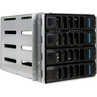 Inter-Tech ER-680, Chasis intercambiable negro/Plateado