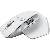 Logitech MX Master 3S, Ratón gris claro, mano derecha, Laser, Bluetooth, 8000 DPI, Gris