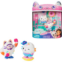 Spin Master Gabby's Dollhouse: The Movie, Cakey Cat y Cookie Bobby, figuras de juguete con 2 accesorios, juguetes para niños y niñas a partir de 3 años, Muñecos Gabby's Dollhouse : The Movie, Cakey Cat y Cookie Bobby, figuras de juguete con 2 accesorios, juguetes para niños y niñas a partir de 3 años, 3 año(s), Multicolor