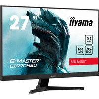 iiyama G-MASTER G2770HSU-B6 pantalla para PC 68,6 cm (27") 1920 x 1080 Pixeles Full HD LCD Negro, Monitor de gaming negro (mate), 68,6 cm (27"), 1920 x 1080 Pixeles, Full HD, LCD, 0,2 ms, Negro