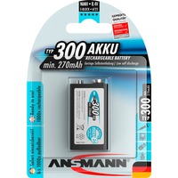 Ansmann 2500mAh AA maxE plus E-Block Níquel-metal hidruro (NiMH), Batería E-Block, Níquel-metal hidruro (NiMH), 8,4 V, 2500 mAh, 26,5 x 17,5 x 48,5 mm