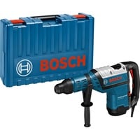 Bosch GBH 8-45 D Professional rotary hammers SDS Max 305 RPM 1500 W, Martillo perforador azul, SDS Max, 4,5 cm, 305 RPM, 12,5 J, 2720 ppm, Negro, Azul, Plata