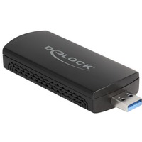 DeLOCK Adaptador USB Wi-Fi 6E Dualband WLAN AX3000, Adaptador Wi-Fi 