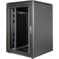 Digitus Armario de red de la serie Unique - 800 x 800 mm (an. x pr.), Armario IT negro, Rack o bastidor independiente, 22U, 800 kg, 800 g, Negro