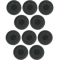 Jabra 14101-46 auricular / audífono accesorio Almohadilla para auricular, Almohadilla para oído negro, Almohadilla para auricular, Cuero, Negro