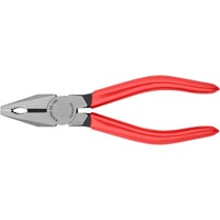 KNIPEX 03 01 160 alicate Alicates de electricista, Alicates combi rojo, Alicates de electricista, Acero, De plástico, Rojo, 16 cm, 187 g