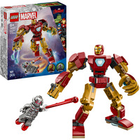 LEGO Armadura Robótica de Iron Man vs. Ultrón, Juegos de construcción Juego de construcción, 6 año(s), Plástico, 101 pieza(s), 141 g