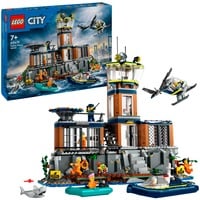 LEGO Isla Prisión de la Policía, Juegos de construcción Juego de construcción, 7 año(s), Plástico, 980 pieza(s), 2,17 kg