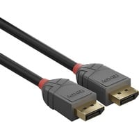 Lindy 36486 cable DisplayPort 10 m Negro negro, 10 m, DisplayPort, DisplayPort, Macho, Macho, 4096 x 2160 Pixeles