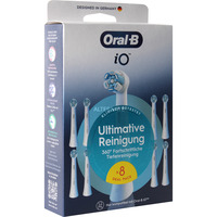 Procter & Gamble Oral-B iO Ultimative Reinigung 8er, Cabezal de cepillo blanco, 8 pieza(s), Blanco, 3 mes(es), Oral-B, 106 mm, 34 mm