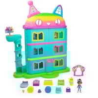Spin Master LA CASA DE MUÑECAS DE GABBY - CASA DE MUÑECAS FESTIVA GABBY'S DOLLHOUSE CON SONIDOS, FIGURA, 10 ACCESORIOS ARCOIRIS Y 2 CAJAS SORPRESA - 6071380 - Juegos Infantiles - Juguetes Niños 3 años +, Juego de construcción Gabby's Dollhouse LA CASA DE MUÑECAS DE GABBY - CASA DE MUÑECAS FESTIVA CON SONIDOS, FIGURA, 10 ACCESORIOS ARCOIRIS Y 2 CAJAS SORPRESA - 6071380 - Juegos Infantiles - Juguetes Niños 3 años +, 3 año(s), Necesita pilas, Instalación requerida