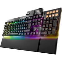 be quiet! Dark Mount Silent Linear DE ISO teclado Juego USB QWERTZ Alemán Negro, Teclado para gaming negro, Alámbrico, USB, Interruptor mecánico, QWERTZ, LED RGB, Negro