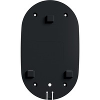 go-e Placa de montaje mural de repuesto para Charger Gemini flex, Soporte de pared negro
