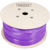 Digitus Cable de instalación profesional Cat.6 F/UTP simplex, Eca violeta