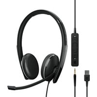 EPOS ADAPT 165 USB II, Auriculares con micrófono negro