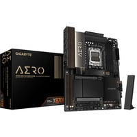 GIGABYTE X870E AERO X3D DARK WOOD, Placa base negro/Madera, VRM digital de 16+2+2 fases, hasta 9000 Hz DDR5 (OC), 2x PCIe 5.0 + 2x PCIe 4.0, Wi-Fi 7, LAN 5 GbE, USB 4, AMD, Zócalo AM5, AMD Ryzen 7000 Series, AMD Ryzen 8000 Series, AMD Ryzen 9000 Series, Zócalo AM5, DDR5-SDRAM, 256 GB