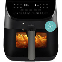 Medion Freidora de aire Life X20 MD 13060 XL, Freidora de aire caliente negro