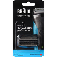 Procter & Gamble Series 3 Kombipack 21 B neu Cabezal para afeitado, Cabezal de afeitado negro, Cabezal para afeitado, 1 cabezal(es), Negro, Acero inoxidable, 18 mes(es), Braun, Series 3 21 B