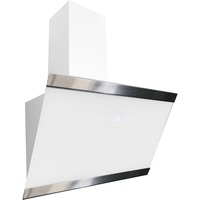Respekta CH 89060 W, Campana extractora blanco/Acero fino