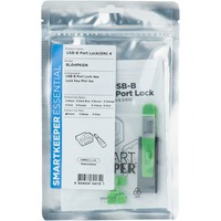 SMARTKEEPER ESSENTIAL USB-B Port Lock (BL04) + Lock Key Mini (U04), Cerradura insertable 