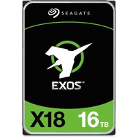 Seagate Exos X18 disco duro interno 16 TB 7200 RPM 256 MB 3.5" SAS, Unidad de disco duro 16 TB, 7200 RPM, 256 MB, 3.5", SAS