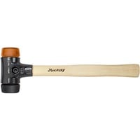 Wiha Schonhammer Safety, medio blando / duro, Martillo negro/Madera