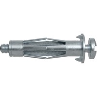 fischer Taco metálico para cavidades HM 6x65 S, Pasador plateado