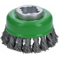 Bosch Cepillo de copa pesado PRO para acero inoxidable X-Lock, Ø 75mm, trenzado 