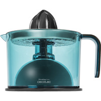 Cecotec 04069 ZitrusEasy Inox, Exprimidor azul/Transparente