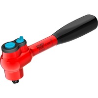 Hazet Carraca de dientes finos 8816HPKV, aislada de protección rojo